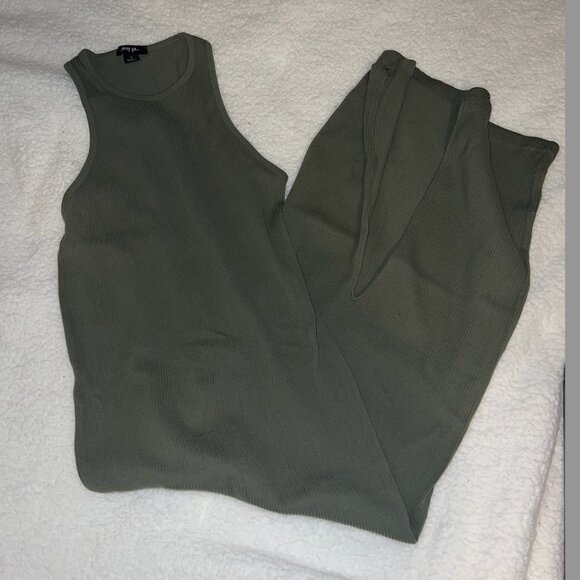 Nasty Gal Green Body Con Dress - Picture 2 of 2